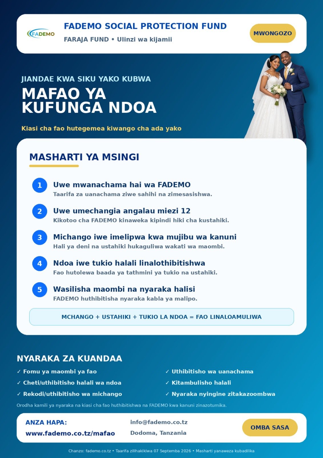 Kufunga Ndoa